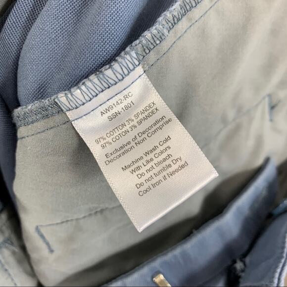 ATM Enzyme Wash Slim Ankle Pants Faded Denim 4 - Picture 10 of 10